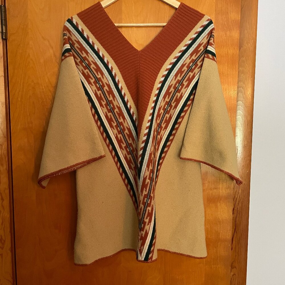 Vintage 70's Southwestern style knit tunic